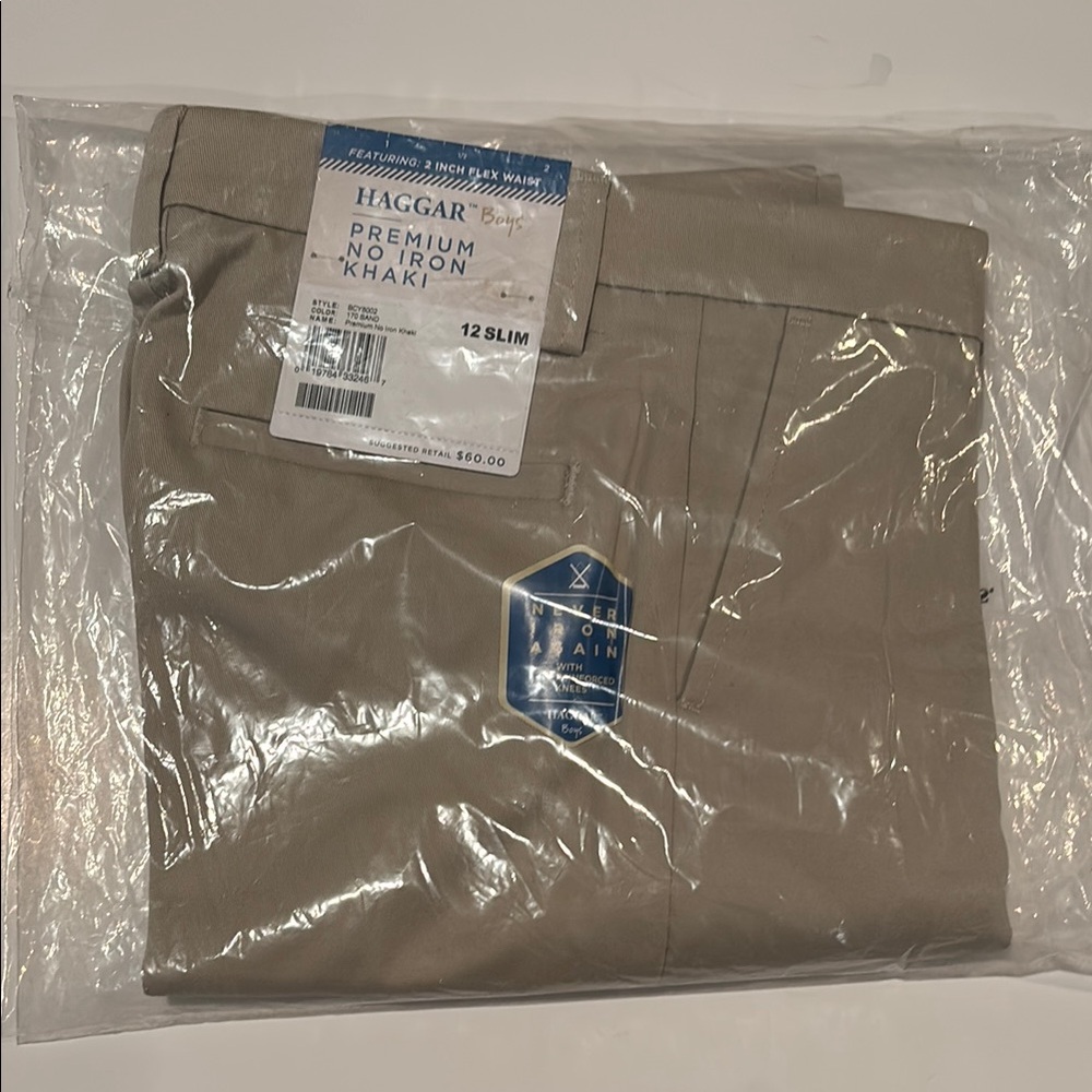 Haggar Premium No Iron Khaki Pants